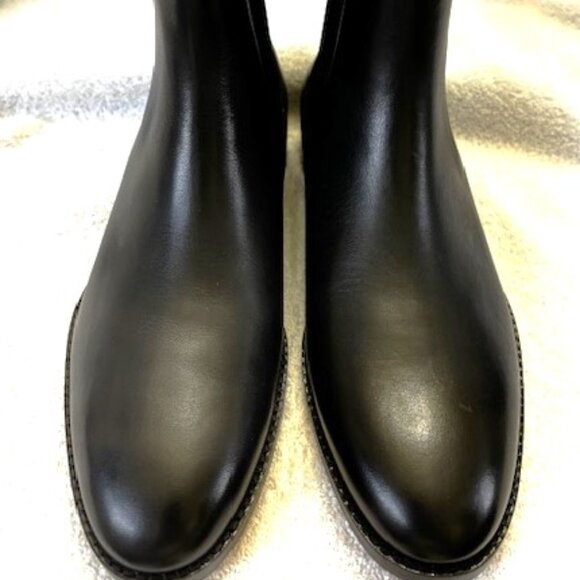 Coach black leather pull-on Dalton chelsea boots NWOT Men\'s Size 7D main image 9